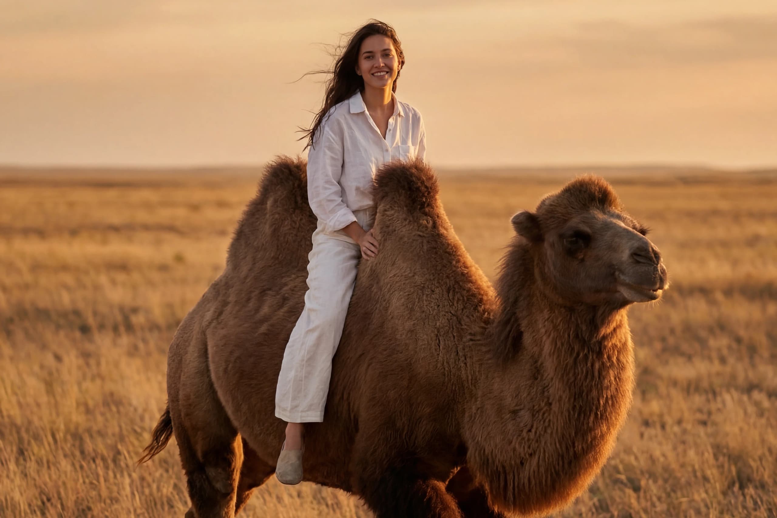 Катание на верблюдах