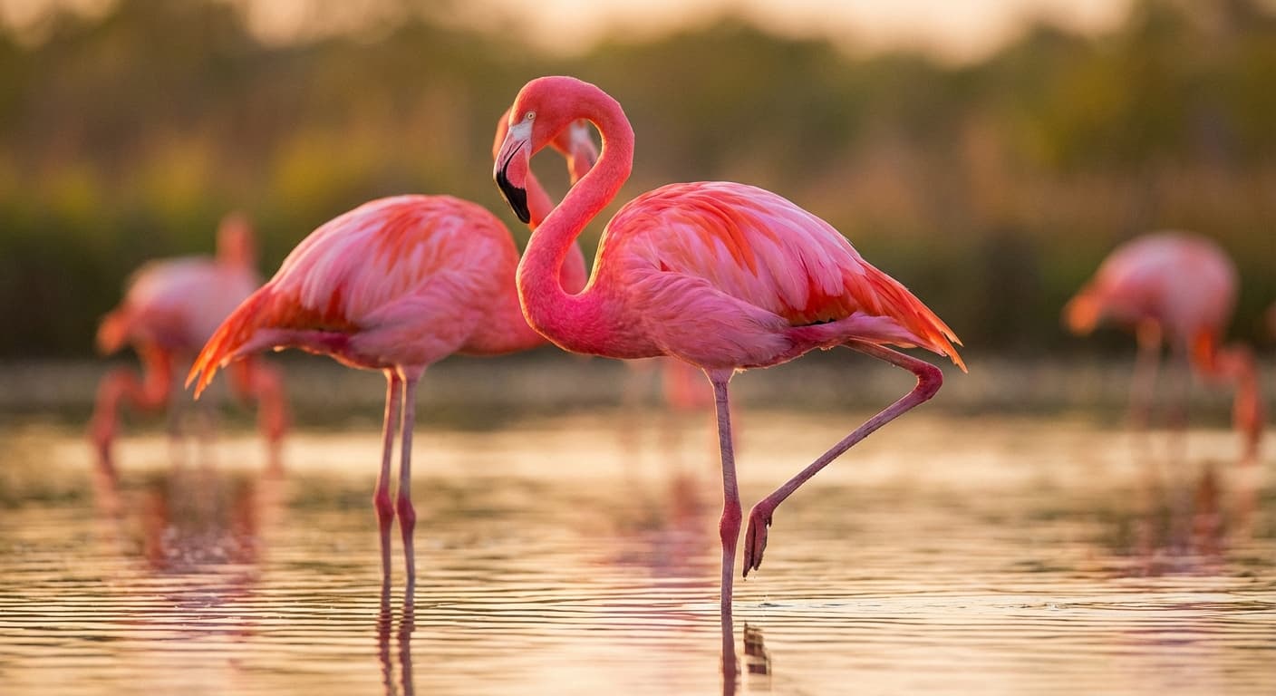 Фламинго на Маныче