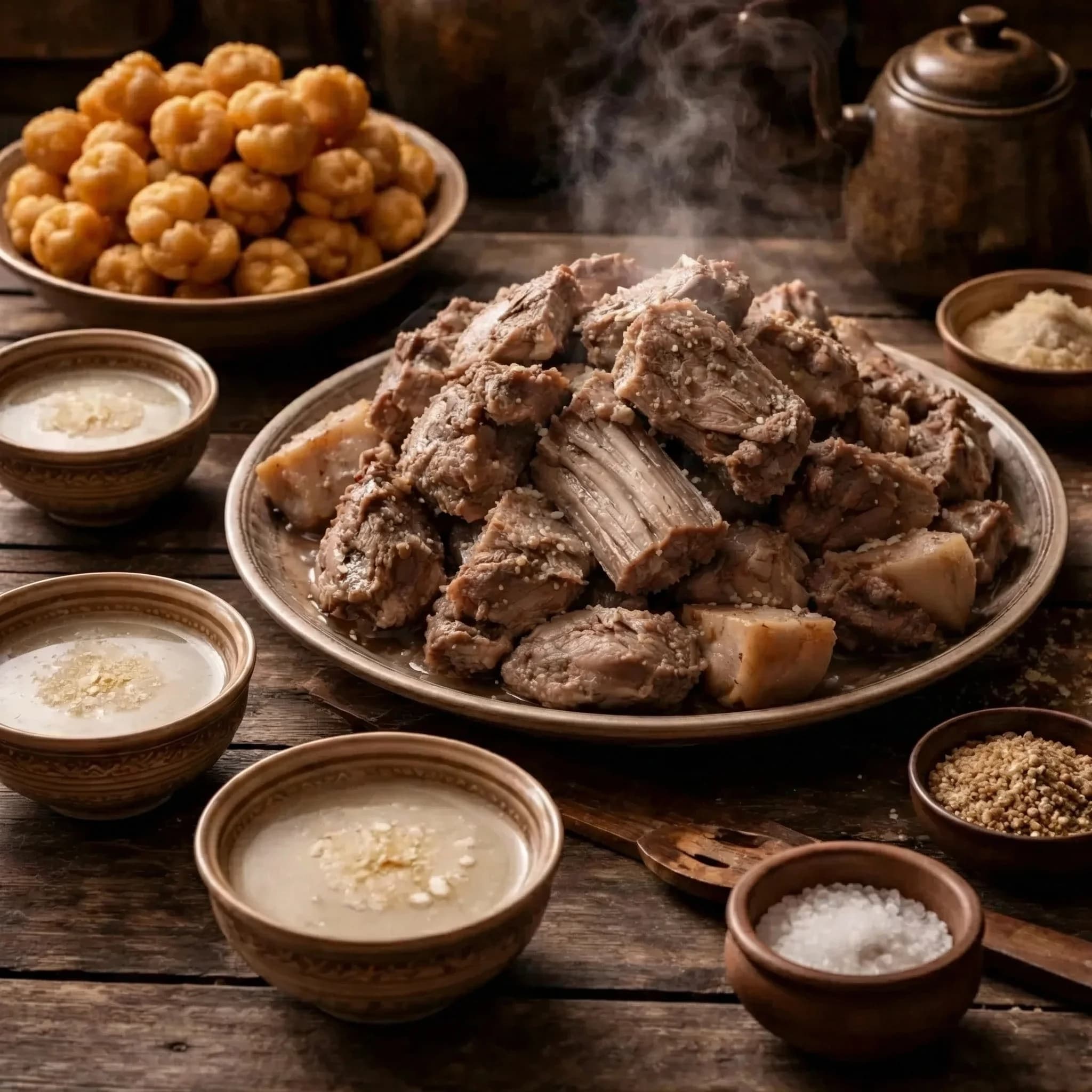 Попробовать калмыцкую кухню